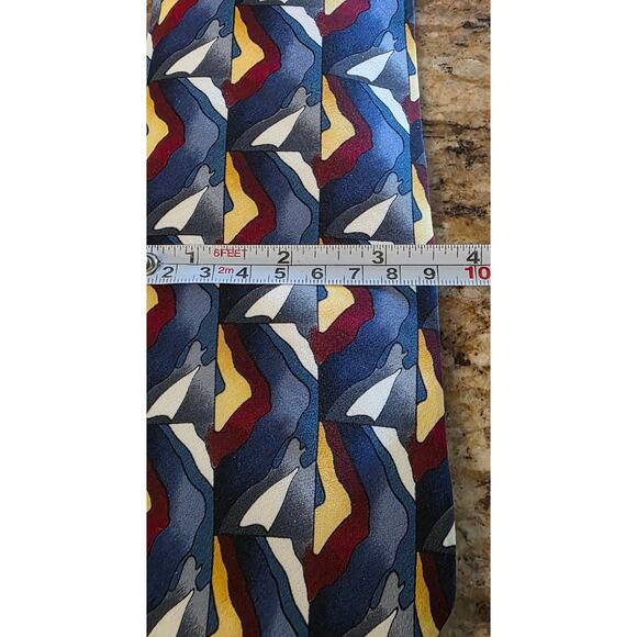 VINTAGE J. GARCIA 100% SILK TIE BUTTERFLY STUDY COLLECTION NINE - Picture 2 of 4